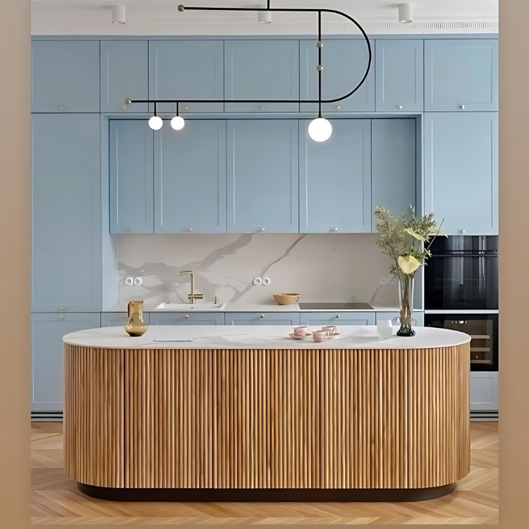 Revestimiento de Pared de Palilleria flexible efecto 3d en Madera Natural de Roble 300X2400 mm MD-01 (0,72 m2/caja)