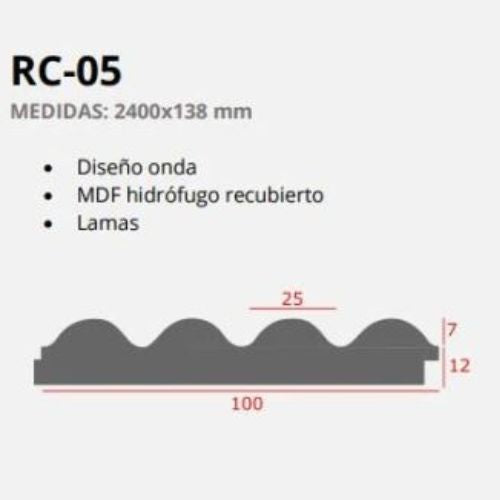 Revestimiento de Pared de Palilleria flexible efecto 3d MDF Hidrófugo laminado en Madera de Roble