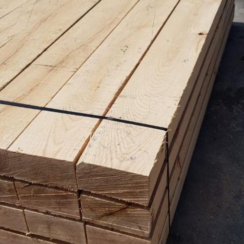 Pack 2 Traviesas de madera de roble natural