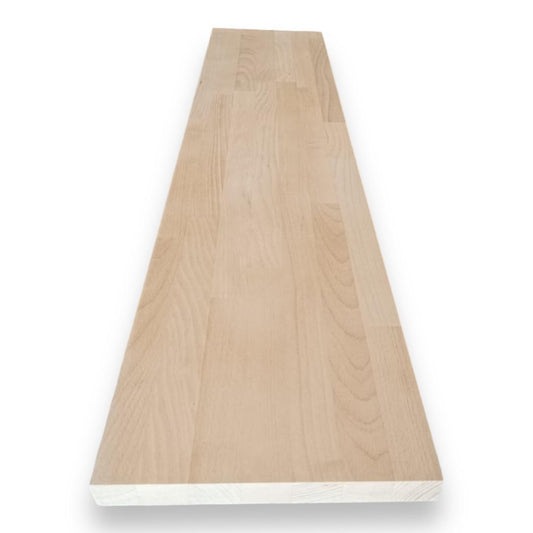 Marche d'escalier en bois de hêtre étuvé 40x300x1000 mm