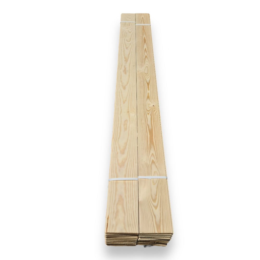 Tarima maciza PINO PRIMERA SIN NUDOS 20x90x2000 mm (20 lamas)