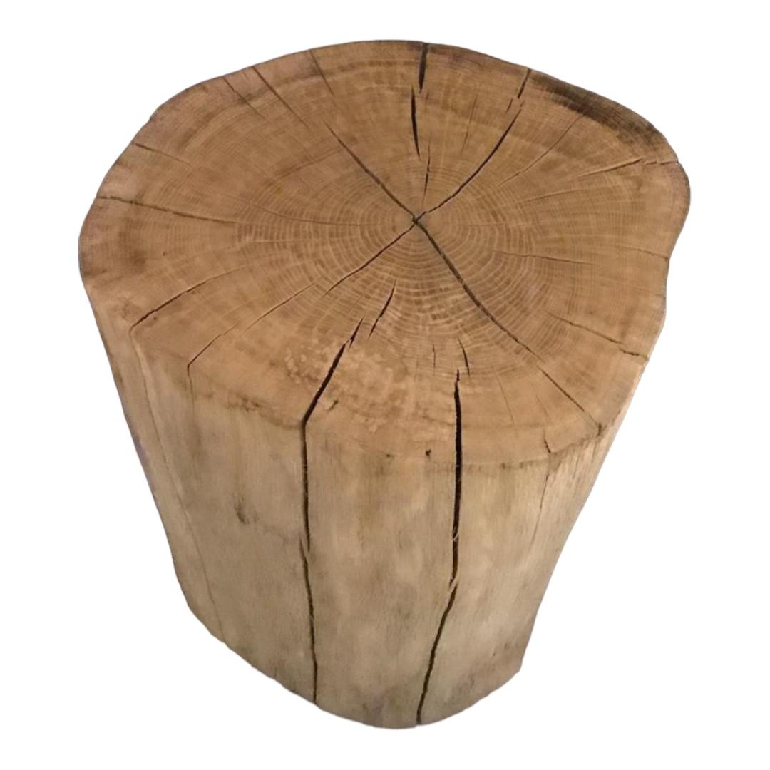 Tronco Macizo de Roble de 45 cm de Alto y 30/40 cm de diámetro