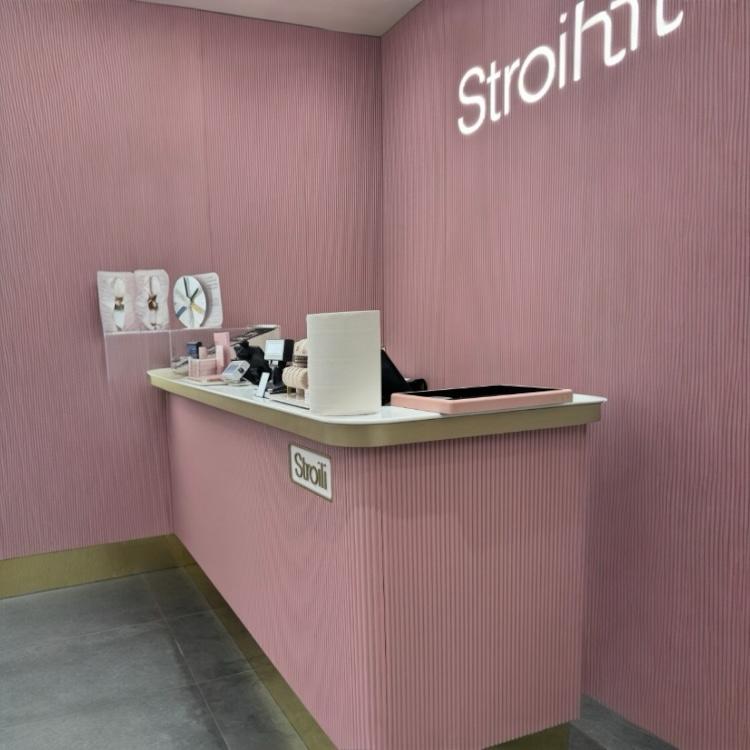 Flexible 3D effect MDF Water-resistant slatted wall cladding 600X2400 MM (1.44 m2/box)