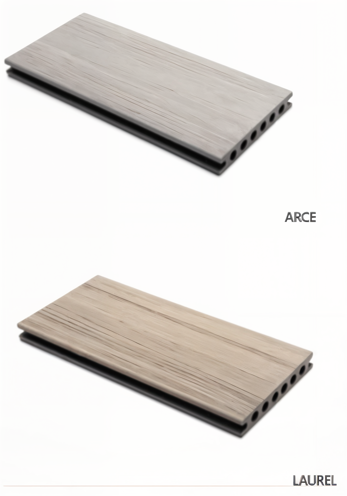 Tarima composite exterior WPC de doble cara – Deck Urban