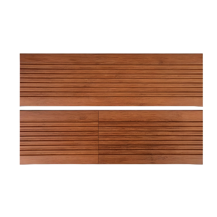 Pack 10 unidades (2.61 m2) suelo de bambú exterior color caramelo 18x140x1870 mm