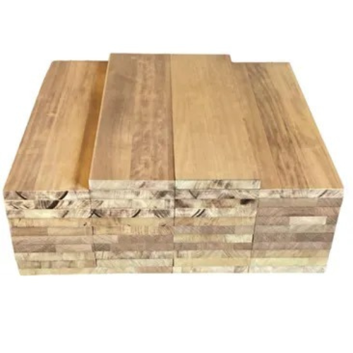 Peldaño de escalera en madera tropical de iroko 40x300x1000 mm