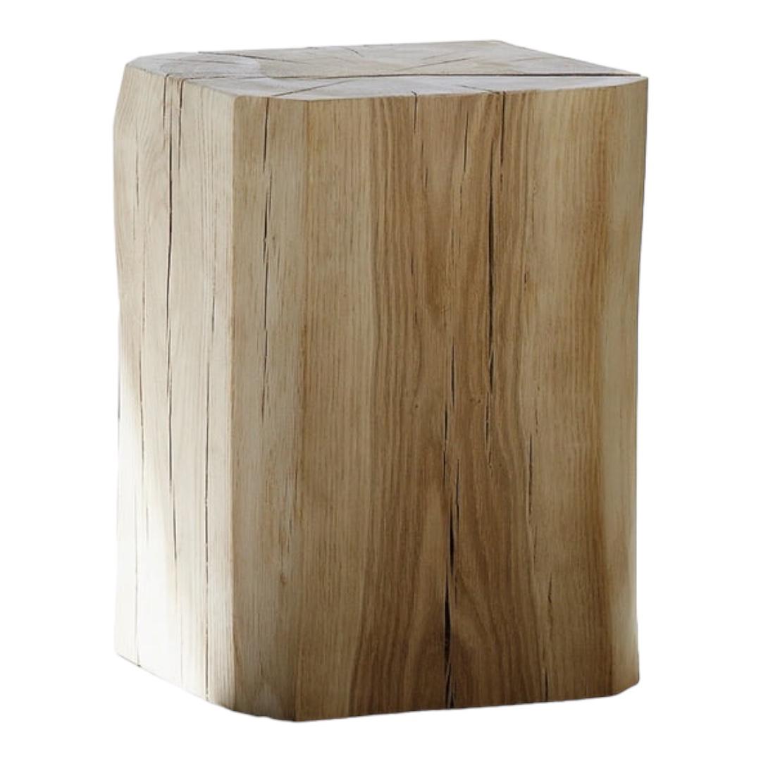 Tronco Macizo de Roble de 45 cm de Alto y 30/40 cm de diámetro