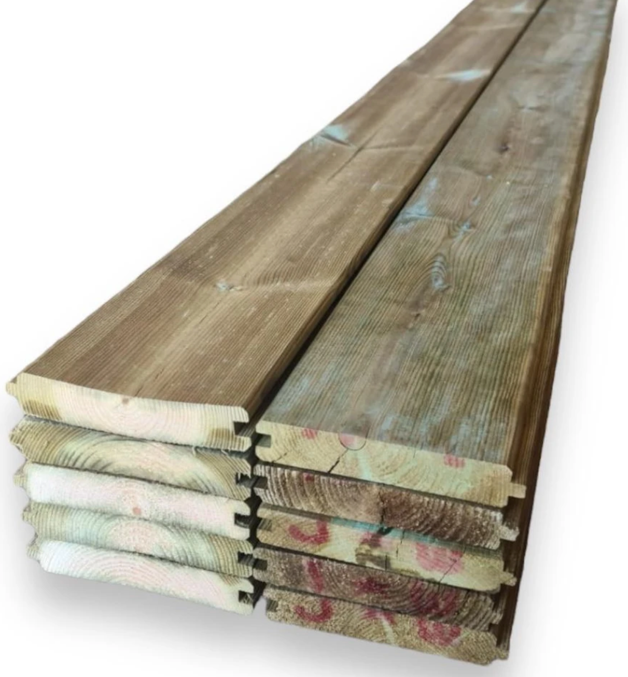 Revestimiento Madera Flandes Machihembrado – Pack 10 Uds (20x146x2400 mm)