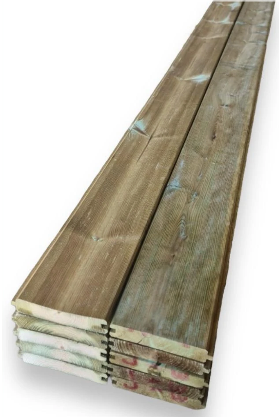 Revestimiento Madera Flandes Machihembrado – Pack 10 Uds (20x146x2400 mm)