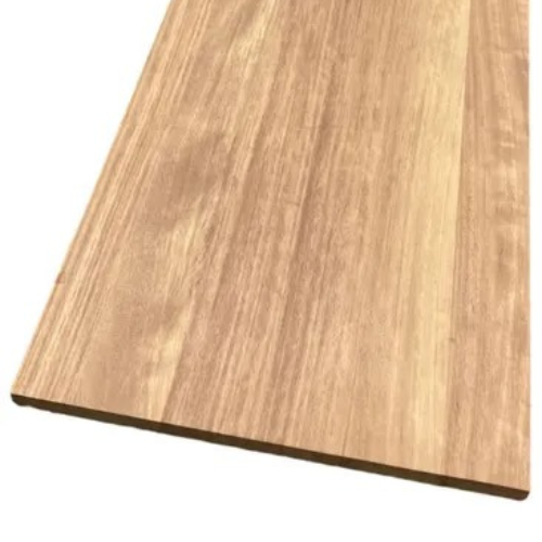 Peldaño de escalera en madera tropical de iroko 40x300x1000 mm