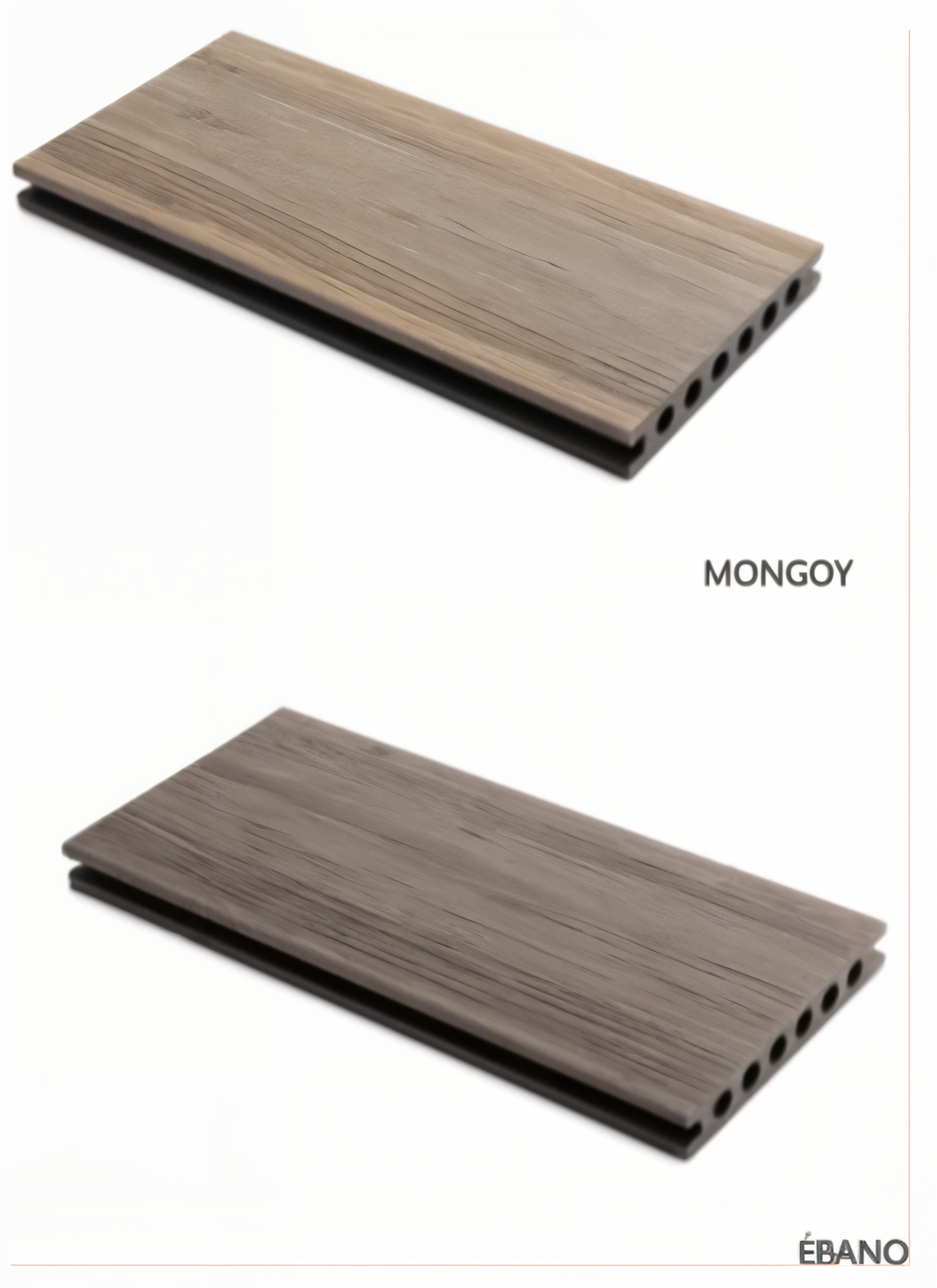 Tarima composite exterior WPC de doble cara – Deck Urban